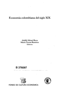 Economía colombiana del siglo XIX B 376097