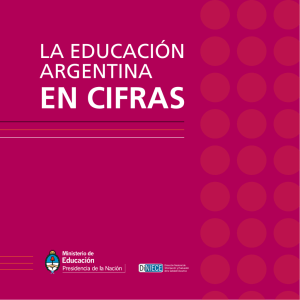 La Educación Argentina en Cifras 2009.