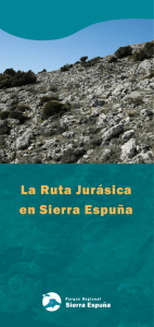 La Ruta Jurásica en Sierra Espuña