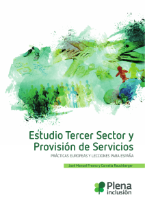 Estudio Tercer Sector y Provisión de Servicios