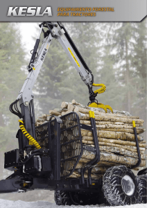 Equipamiento forestal para tractores