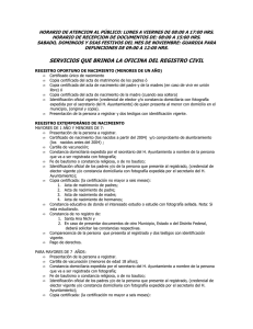 Registro Civil - H. Ayuntamiento de San Felipe del Progreso