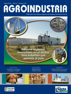 Revista Agro Industria Nº126, Edición Marzo 2013