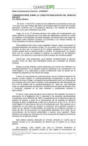 Diario Constitucional, Doctrina - 21/09/2015 CONSIDERACIONES