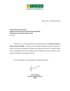 Buenos Aires, 17 de febrero de 2014 Dirección de Recursos