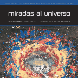 miradas al universo - Fondo Editorial de Nuevo León