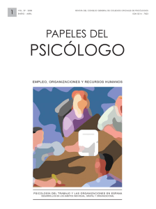 pdf en Español - Papeles del Psicólogo