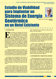 Sistema de Energía Geotérmica