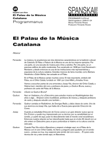 El Palau de la Música Catalana