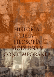 Filosofía Moderna y Contemporánea portada