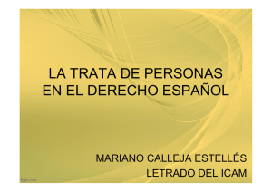 la trata de personas en el derecho español