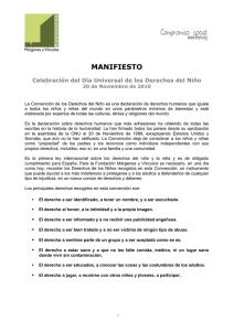 manifiesto - Fundación Márgenes y Vínculos.