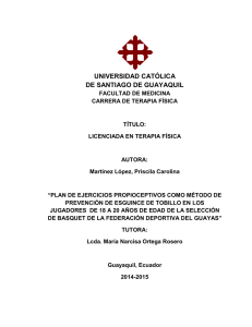 índice de tablas - Universidad Católica de Santiago de Guayaquil