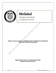 GBR-M01 Manual para el Manejo Administrativo de Bienes del MSPS