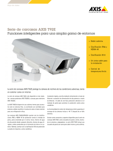 Serie de carcasas AXIS T92E