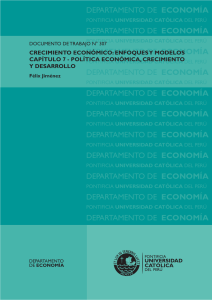 crecimiento económico: enfoques y modelos capítulo 7