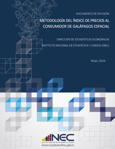 Metodología - Instituto Nacional de Estadística y Censos