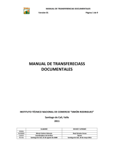 manual de transfereciass documentales