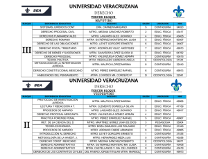II III - Universidad Veracruzana
