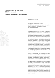 Circular 2/2012 - Banco de España