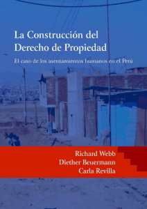 La construcción del derecho de propiedad