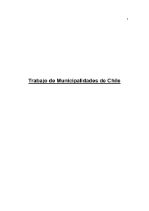 Trabajo de Municipalidades de Chile