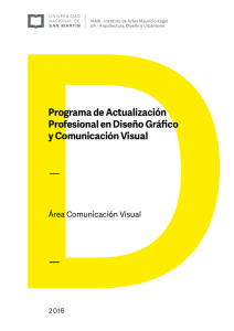 Programa de Actualización Profesional en Diseño Gráfico y
