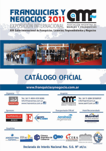 Catálogo 2011 - Franquicias Argentina