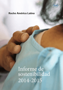 Informe de sostenibilidad 2014-2015