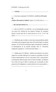 texto de la Sentencia - Poder Judicial de la Provincia del Chubut