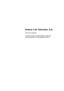 Antena 3 de Televisión, SA