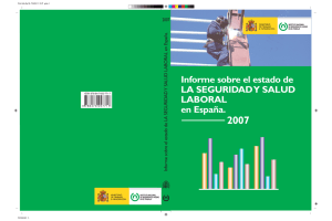 Informe sobre el estado de la Seguridad y Salud Laboral en España