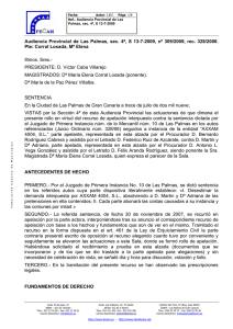 Audiencia Provincial de Las Palmas, sec. 4ª, S 13-7