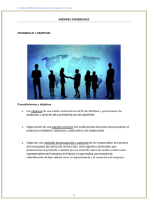 misiones comerciales cocef - Chambre Officielle de Commerce D