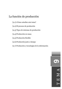 La función de producción