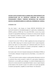 normes de contractació - Ajuntament de Santanyí