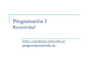 Clase 4 - Programación I