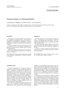 Descargar artículo en PDF - Sociedad Española de Odontopediatría