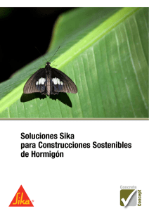 Soluciones Sika para Construcciones Sostenibles de Hormigón