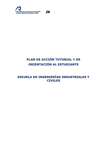Plan de acción tutorial (PAT) - Escuela de Ingenierías Industriales y