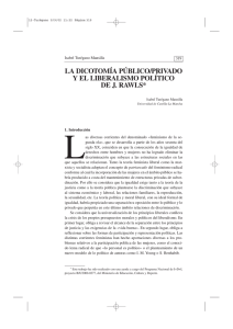 pdf La dicotomía público/privado y el liberalismo político de J. Rawls