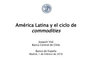 Diapositiva 1 - Banco Central de Chile