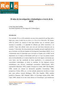 san juan art intro 2010 - REIC - Sociedad Española de Investigación