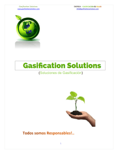 Gasificación - Gasification Solutions