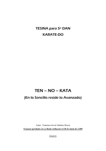 TEN – NO – KATA