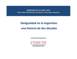 Desigualdad en la Argentina: una historia de dos décadas