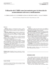 Utilización del CMBD como herramienta para la detección