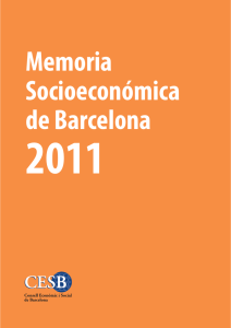 Memoria Socioeconómica de Barcelona 2011