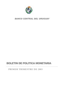 Informe de Política Monetaria
