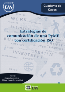 Estrategias de comunicación de una PyME con